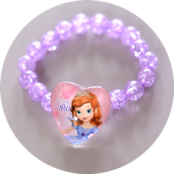 Girls Cute cartoon bracelets - Purple