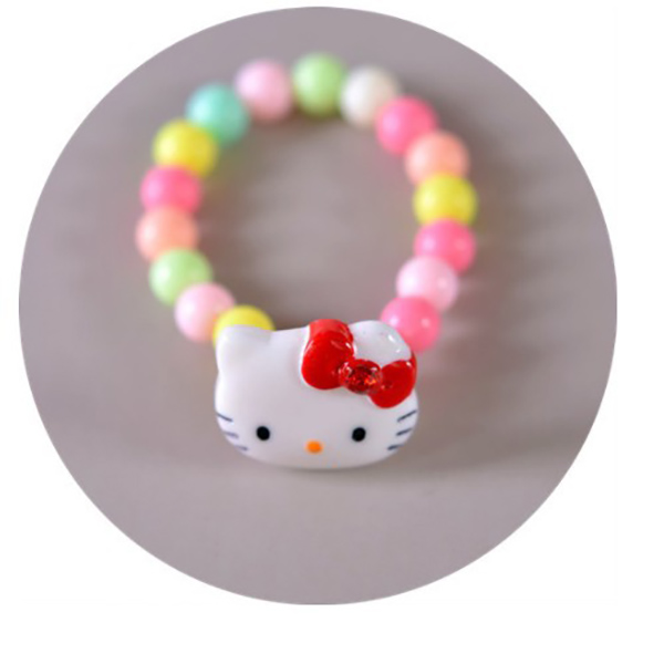 Cartoon Multicolor Beads Bracelets - Kitty