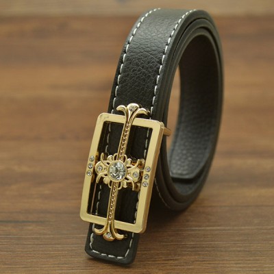 Fashionable Casual Wild Belts - Black