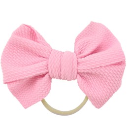 Baby Girls' Butterfly Knot Headband - Rose powder