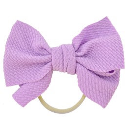 Baby Girls' Butterfly Knot Headband - Light purple