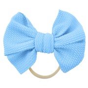 Baby Girls' Butterfly Knot Headband - Light blue