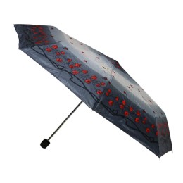 8K couple three-fold umbrella - Ash Rose