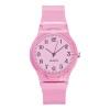 Fashionable Transparent Color Watch - Pink