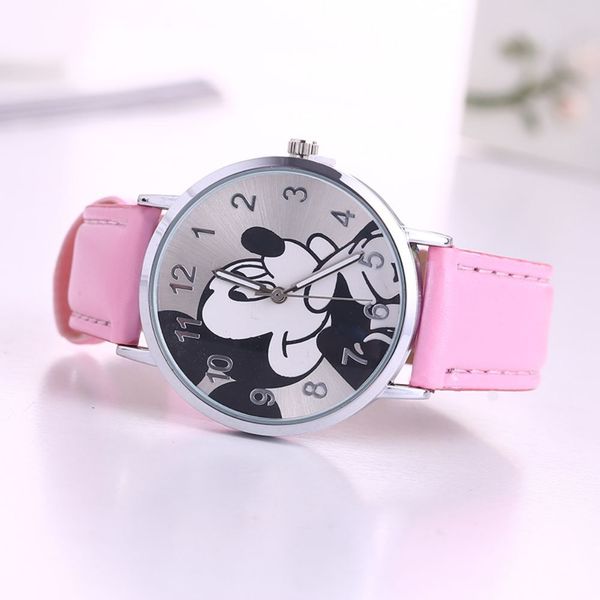 Mickey Mouse Kids Quartz Watch - Pink
