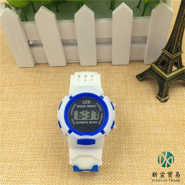 Boys and Girls Hot Style Electronic Watch - Blue