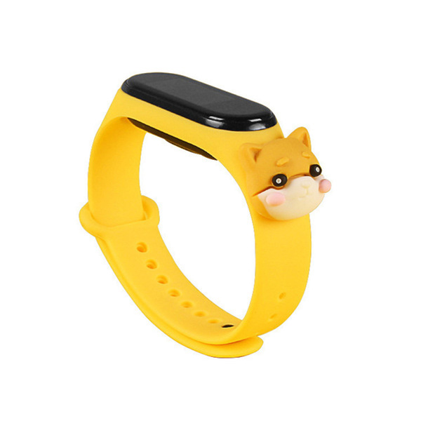 Kids' LED bracelet watch - Yellow
