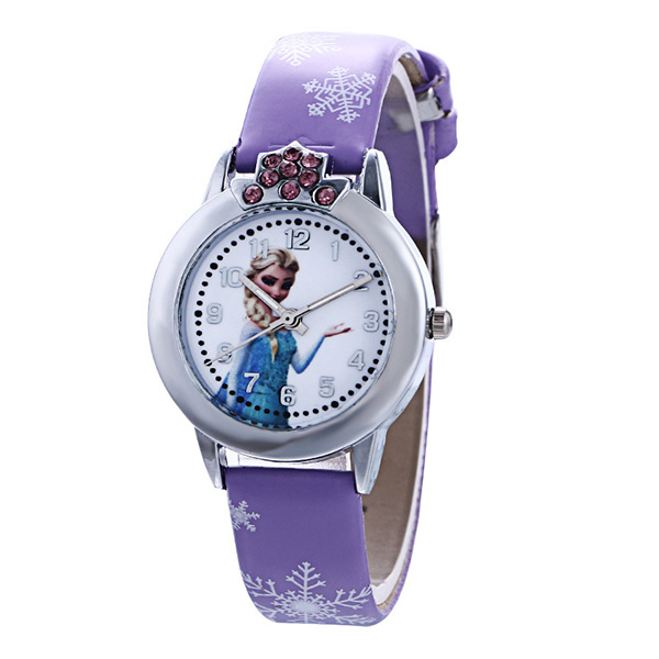 Girls Watch Ice Princess Quartz Watch - Purple