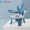 Baby Feeding Chair Chinese- Crown & Blue | Kids Furniture | FEEDING & NURSERY at Sonamoni.com