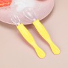 Silicone Baby Spoons set - Yellow