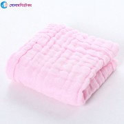 6 Layer Baby Towel Face Towel 30cmx30cm-Pink