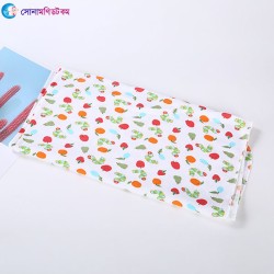 Premium Cotton 1 Layered Baby Blanket - Fruit Print