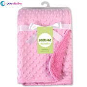 Baby Premium Soft Blanket- Pink