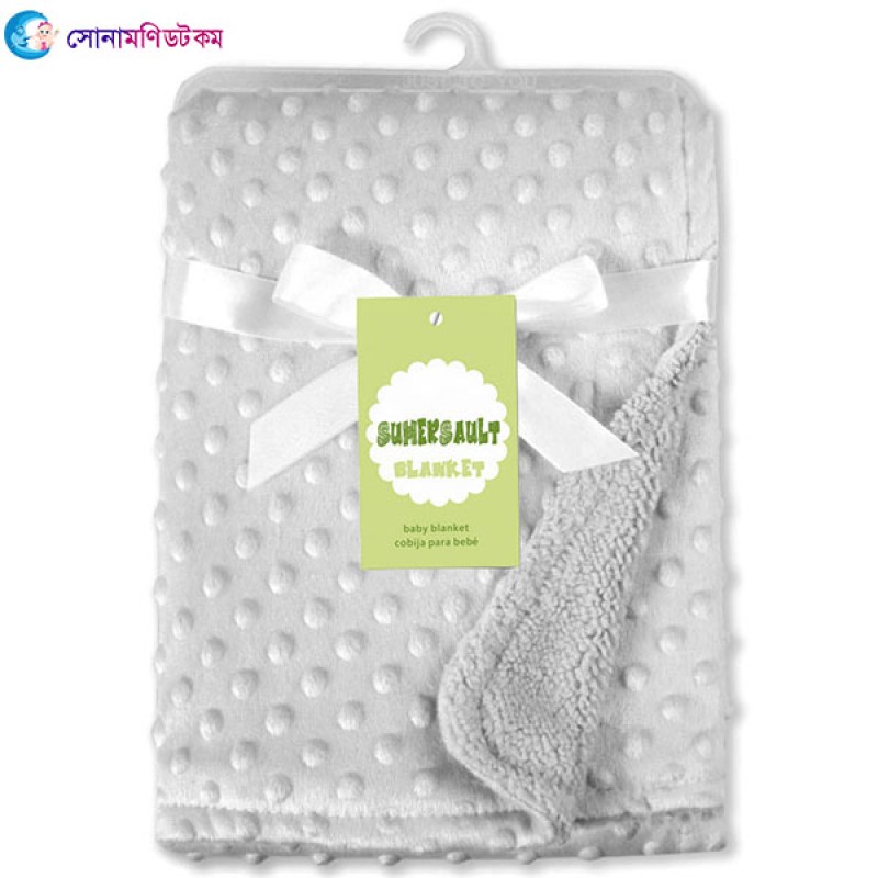 Baby Premium Soft Blanket- Gray | Blankets, Quilts & Wraps | FEEDING & NURSERY at Sonamoni.com