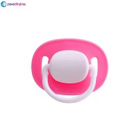 Baby Silicone Pacifier Teather-Pink Color