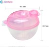 3-Layer milk -Water box / Mam Pot portable-Pink | Sippers & Cups | FEEDING & NURSERY at Sonamoni.com