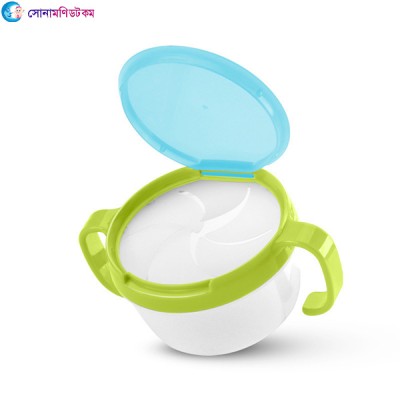 Baby Snacks Cup- Green & Blue