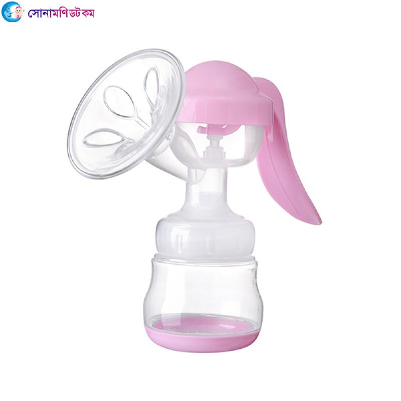 Manual Breast pump, Large suction, Maternal Products, Milking Device-Pink