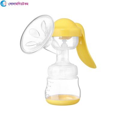 Manual Breast pump, Large suction, Maternal Products, Milking Device-Yellow