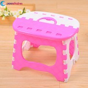 Baby Folding Stool-Kids Chair-Pink Color - L-25xW-20.5xH-20