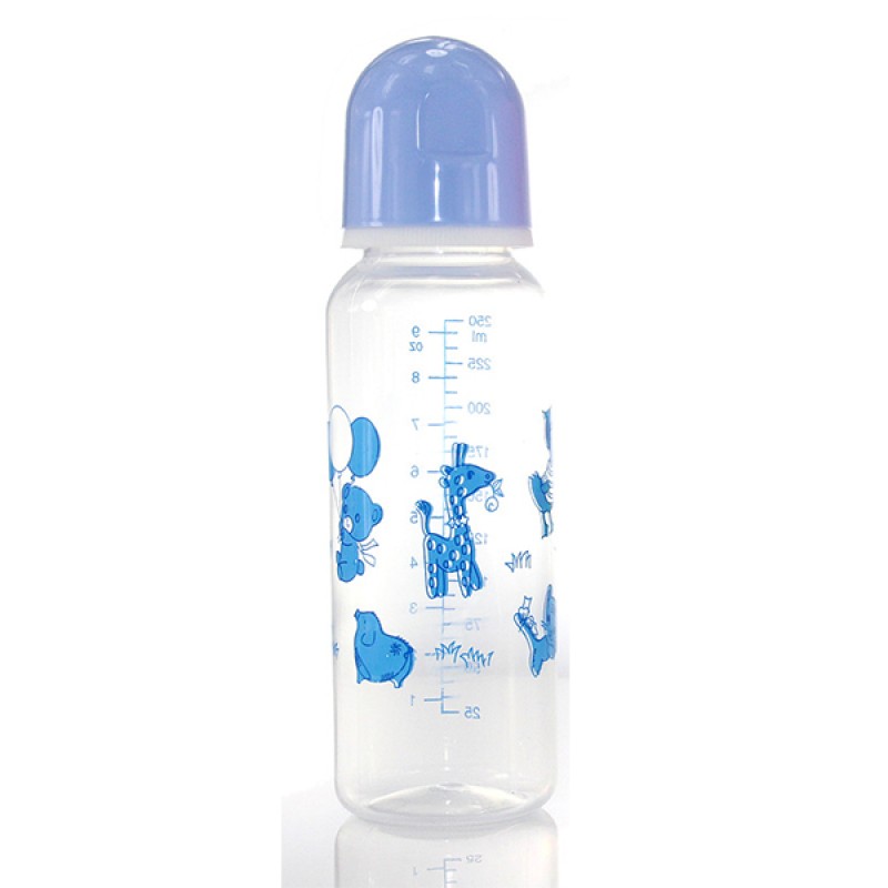 Baby feeding bottle 250 ml - Sky Blue