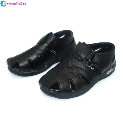 Baby Close Toe Sandal-Black Color