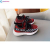 Boys Sports Shoes-Imported China-Black and Red