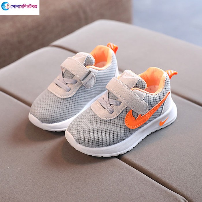 Kids Sneakers-Spring And Autumn Children Shoes-Gray