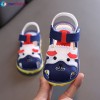 Baby Non-slip Soft Sandals - Navy Blue
