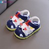 Baby Non-slip Soft Sandals - Navy Blue