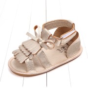 Baby Non-Slip Tassel Sandals - Golden