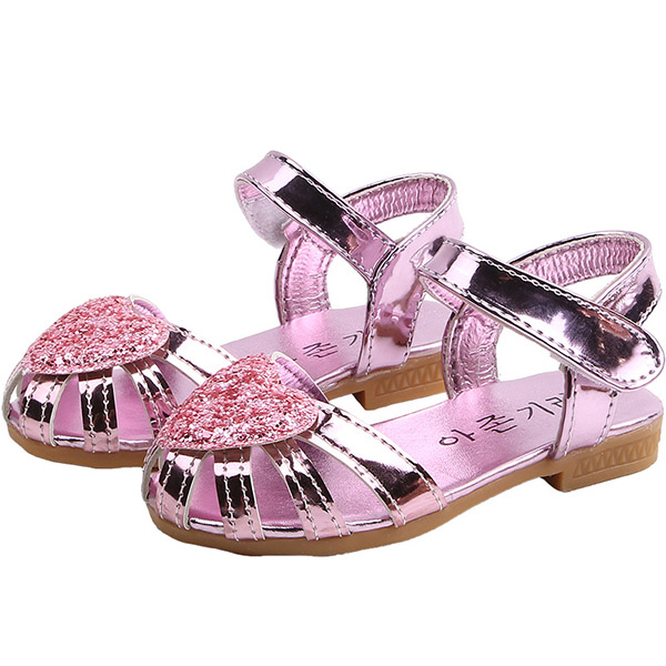 Girls Sandals Princess Shoes - Pink