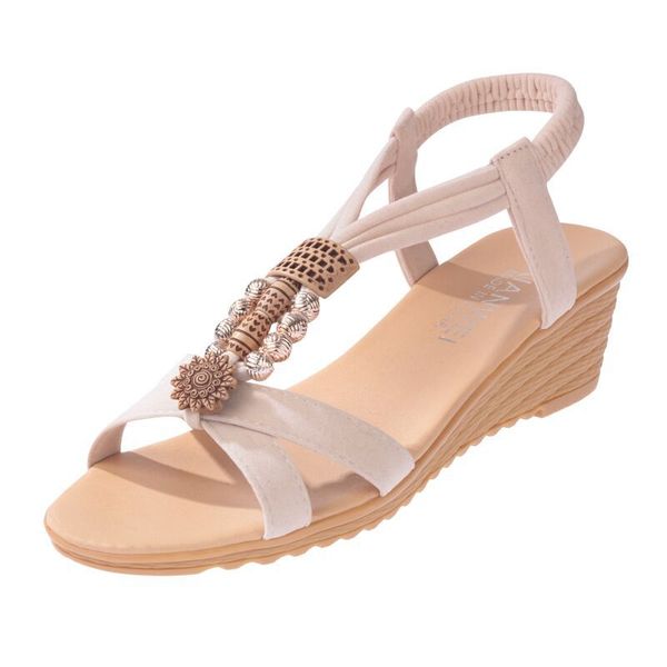 Girls Summer Sandals - Cream