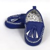 Baby Soft-Soled Loafer Shoes - Blue