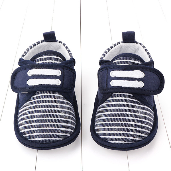 Baby Soft Shoes-Navy Blue