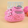 Baby Soft Sole Shoes - Pink Dot