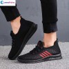 Breathable Lightweight Sports Shoes - Black