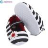 Girl Shoe- Black & White Stripe