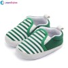 Baby Shoe-Green Stripe