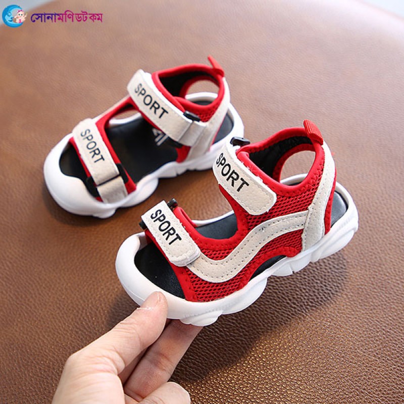 Baby Sports Sandal -Red