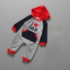 Baby Foreign Models Romper Winter-I Love Dad