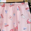 Girls Leggings-Dear Print Pink | Pajama & Leggings | GIRLS FASHION at Sonamoni.com