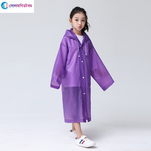 Non-disposable raincoats - Purple
