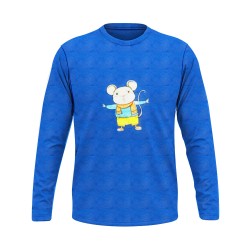 Baby Full Sleeve T-Shirt  - Blue
