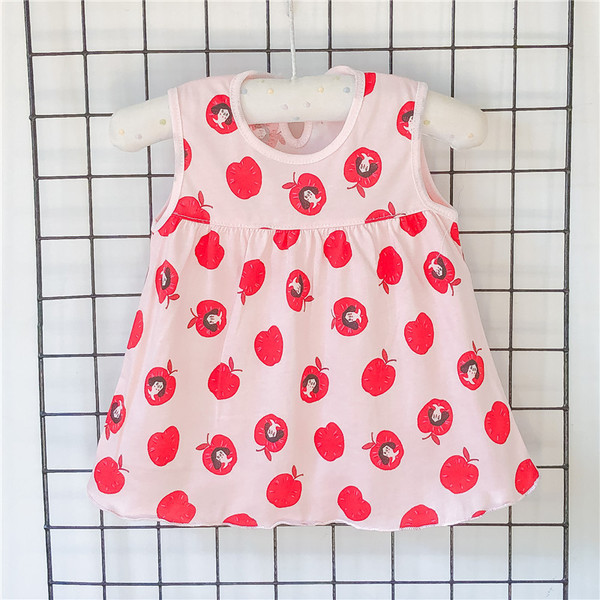 Baby Tops Summer Vest - Red Apple