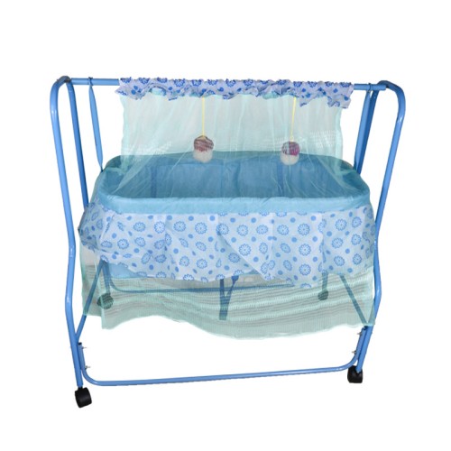 New Born Baby Dolna With Mosquito Net-Sky Blue
