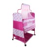 New Born Baby Dolna With Mosquito Net- Pink