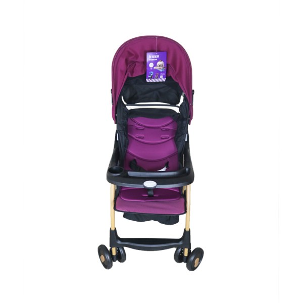 Baby Stroller Travel Pram-Black