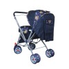 New Baby Stroller Comfortable Rocking Prams-Neavy Blue Animal Print