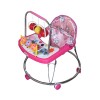 Baby Walker-Hot Pink with Pink